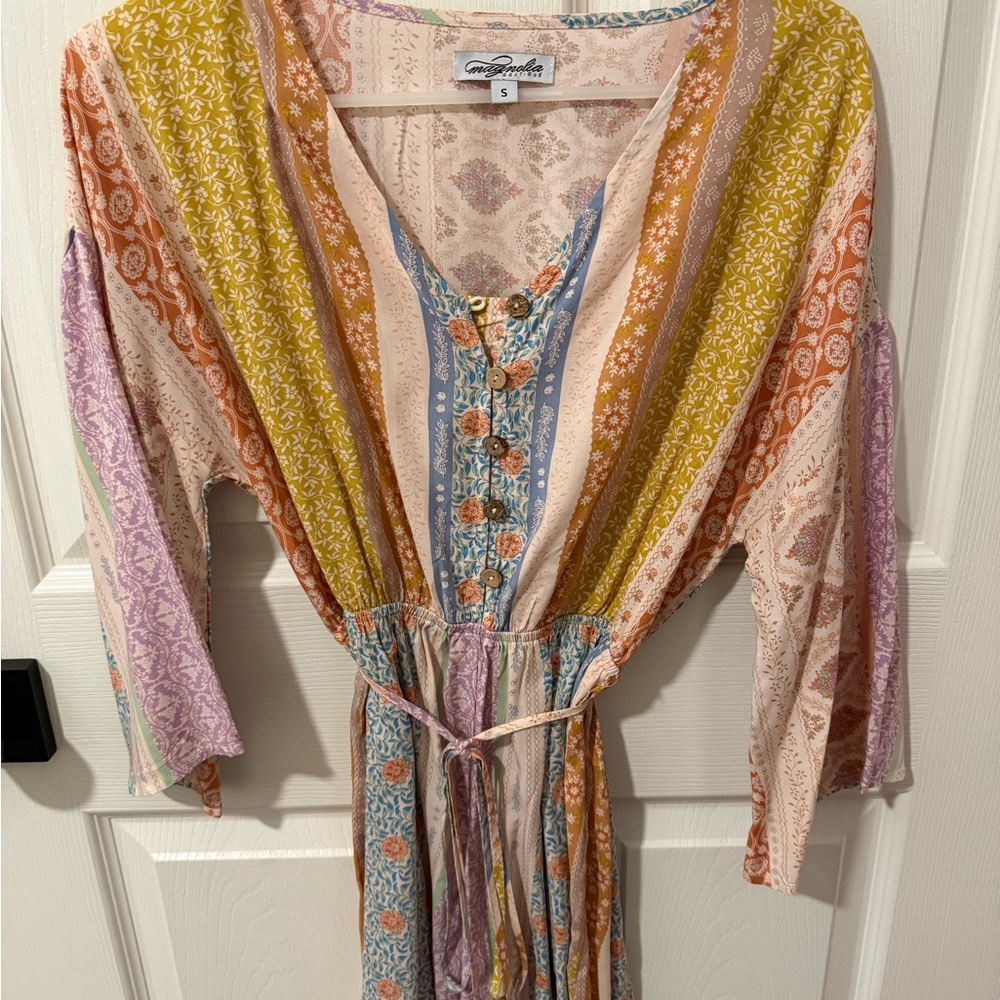 Colorful Bohemian Maxi Dress